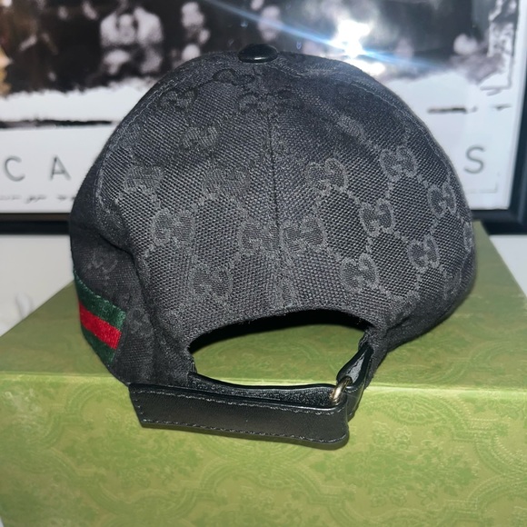 Gucci GG Monogram Web Canvas Hat - Picture 3 of 10
